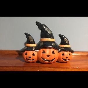Halloween Pumpkin Tealight Holder
